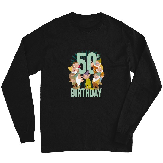 Disneyss Snow White Dwarfs Group shots 50th Birthday Long Sleeves