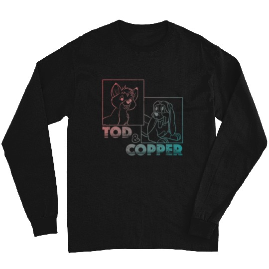 Disney The Fox and the Hound Tod & Copper Gradient Long Sleeves