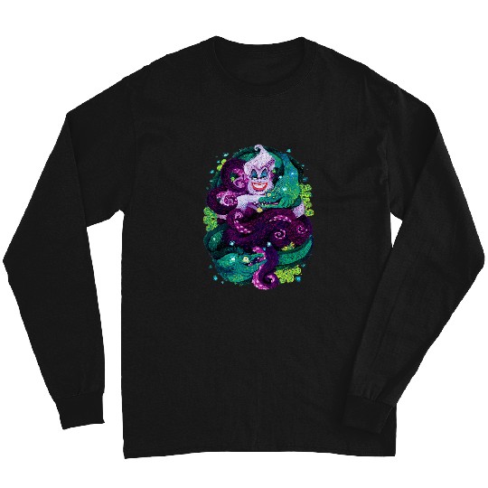 Disney The Little Mermaid Ursula Sea Witch Painting Long Sleeves