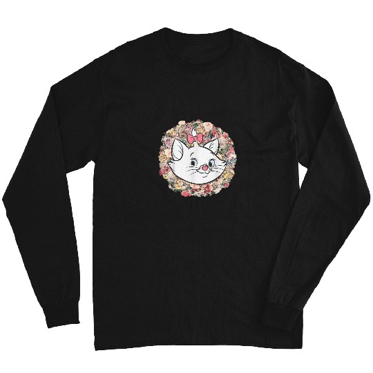 Disney The Aristocats Marie Floral Portrait Long Sleeves