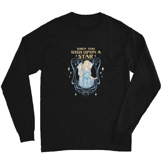 Disney Pinocchio Blue Fairy Wish Upon a Star Long Sleeves