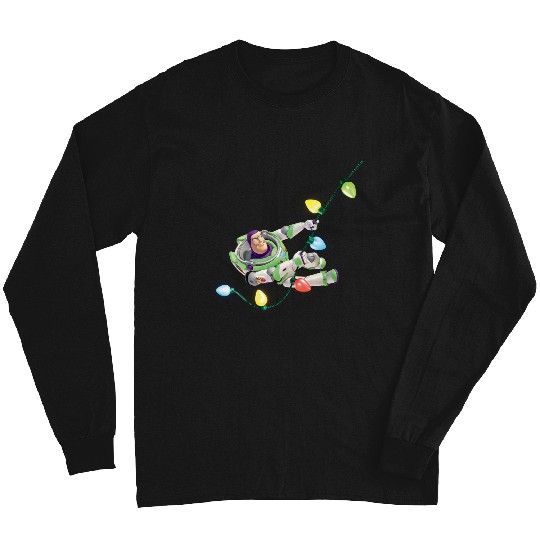 Disney Pixar-Pixar Toy Story Buzz Lightyear Christmas Lights Merry Christmas Long Sleeves
