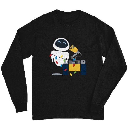 Disney Pixar-Pixar Wall E Eve Christmas Light Wrap Merry Christmas Long Sleeves