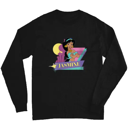 Disneyss Aladdin Retro 90s Couples Matching Princess Jasmine Long Sleeves