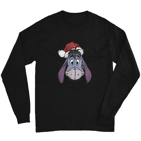 Disney Winnie The Pooh Christmas Eeyore Santa Hat Long Sleeves