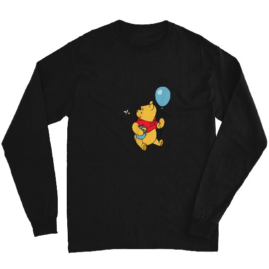 Disney Winnie The Pooh With Balloon Honey Smilin Long Sleeves