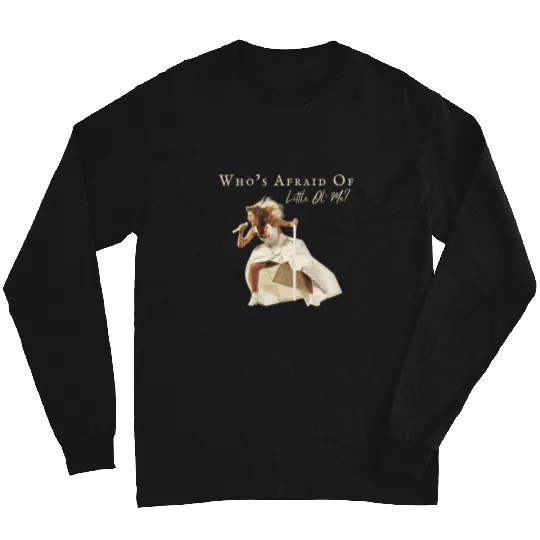 Discover Who's Afraid  Little Ol' Me Female Rage The Musical Taylor TTPD Fans Poster| Taylor Albums Shirt , Taylor  Hoodies  ,Taylor Vintage Wall Tapestry, 1989 Taylor Throw Pillows , Taylor Blankets ,Taylor Gift Fan S-5XL Long Sleeves