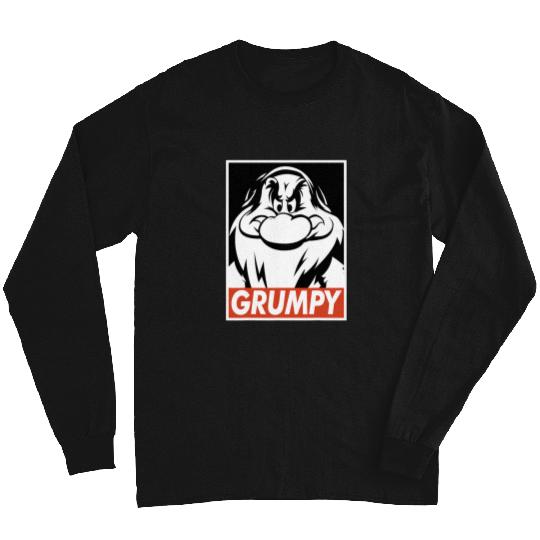 Disney Snow White Grumpy Streetwear Poster Long Sleeves