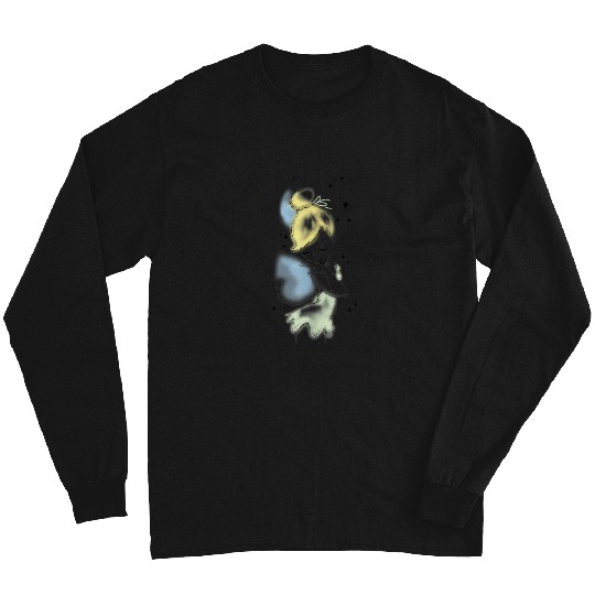 Disneys peter pan tinkerbell airbrush style sketch Long Sleeves