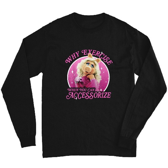 Disneyss The Muppets Miss Piggy Why Exercise Accessorize Long Sleeves