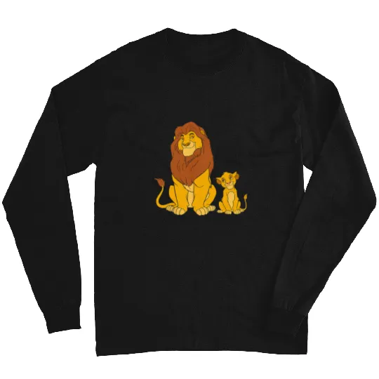 Disney The Lion King Young Simba and Mufasa Long Sleeves