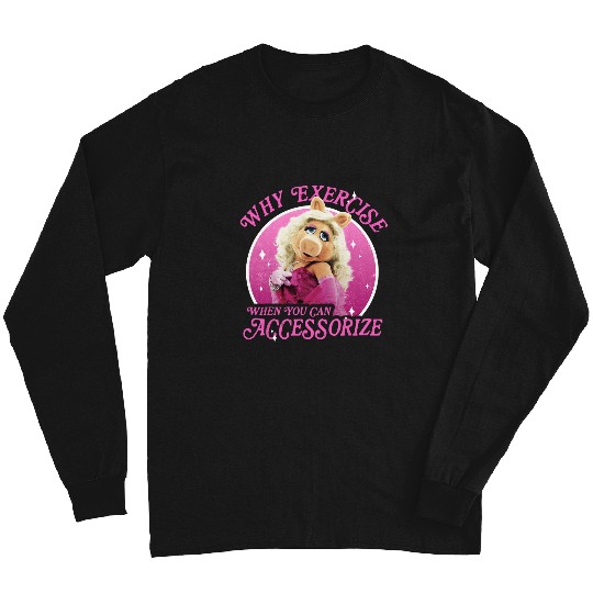 Disney The Muppets Miss Piggy Why Exercise Accessorize Long Sleeves