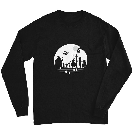 New The Nightmare Before Christmas Character Silhouette  : The nightmare dog zero , Nightmare Zero Dog Shirt ,  Zero Nightmare Before Christmas Disney Halloween Long Sleeves