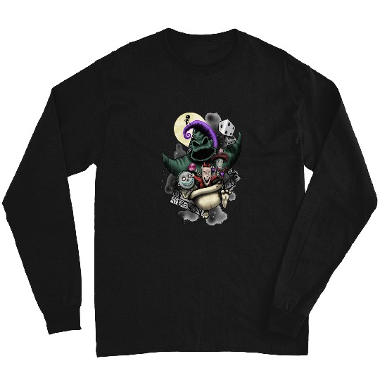 oogie  : The nightmare dog zero , Nightmare Zero Dog Shirt ,  Zero Nightmare Before Christmas Disney Halloween Long Sleeves