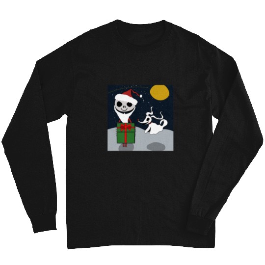 Cutemare before christmas Sticker: The nightmare dog zero , Nightmare Zero Dog Shirt ,  Zero Nightmare Before Christmas Disney Halloween Long Sleeves