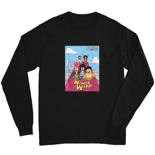 The Bobs Burgers Movie Wonder Wharf Roller Coaster Long Sleeves
