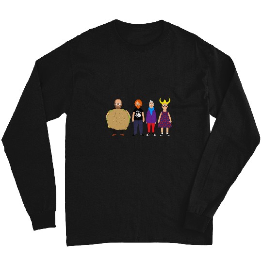 Bob's Burgers Phish by Custeez Long Sleeves
