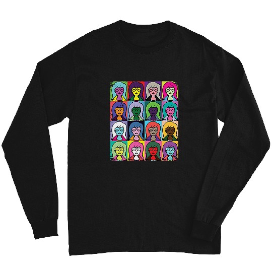 Daria Warhol  1: Bobs Burgers Family Shirt, Bobs Burgers Vintage Long Sleeves