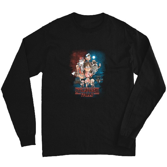 Gravity Falls Stranger falls   : Bobs Burgers Family Shirt, Bobs Burgers Vintage Long Sleeves