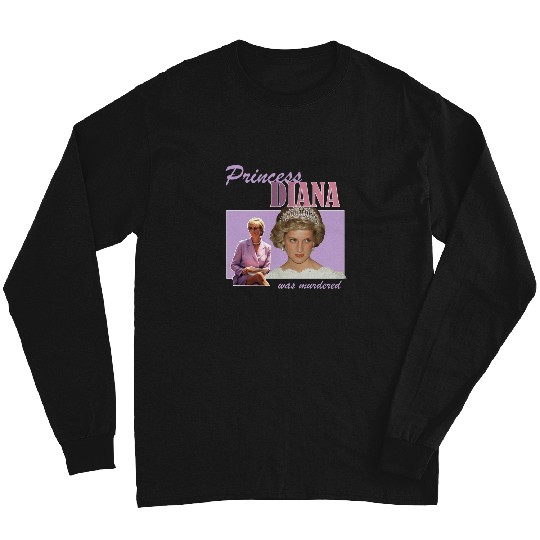 Princess Diana was Murdered  : Bobs Burgers Family Shirt, Bobs Burgers Vintage Long Sleeves