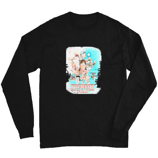 Gravity Falls Stranger falls  : Bobs Burgers Family Shirt, Bobs Burgers Vintage Long Sleeves