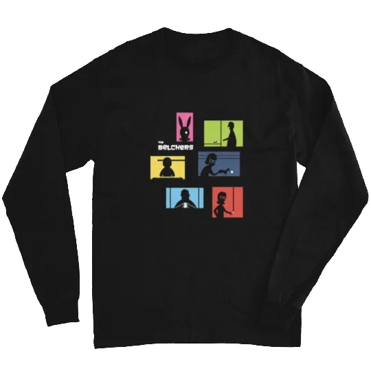Music Kids Thin Lizzythin Lizzy Bad Reputation Movie  : Bobs Burgers Family Shirt, Bobs Burgers Vintage Long Sleeves