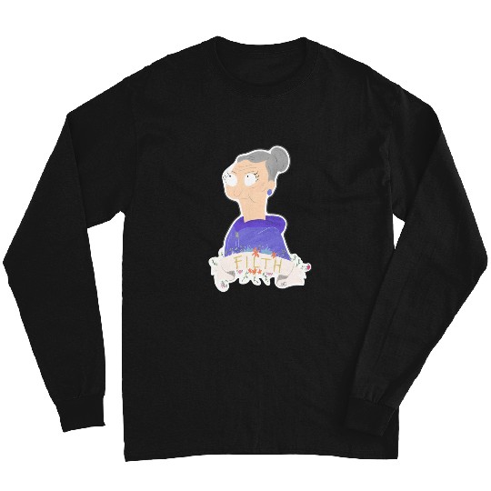 Bobs Burgers Edith Cranwinkle Portrait  : Bobs Burgers Family Shirt, Bobs Burgers Vintage Long Sleeves