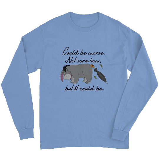 Country Long Sleeves Disney Winnie The Pooh Eeyore Could Be Worse