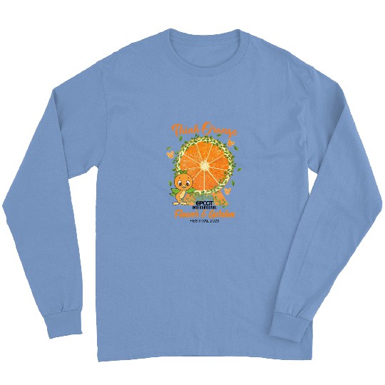 Disney Epcot Orange Bird Long Sleeves, Disney Epcot International Flower and Garden Festival 2023 Long Sleeves