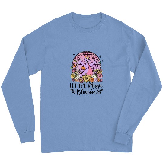 Disney Figment Dragon Long Sleeves, Magic Blossom Long Sleeves, Purple Dragon Long Sleeves