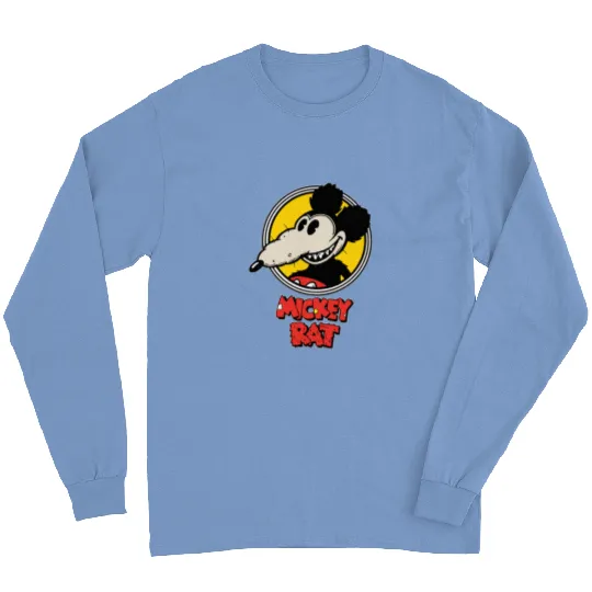 Mickey Rat Essential Long Sleeves, Retro Disney Mickey Mouse Long Sleeves, Vintage Disney Long Sleeves