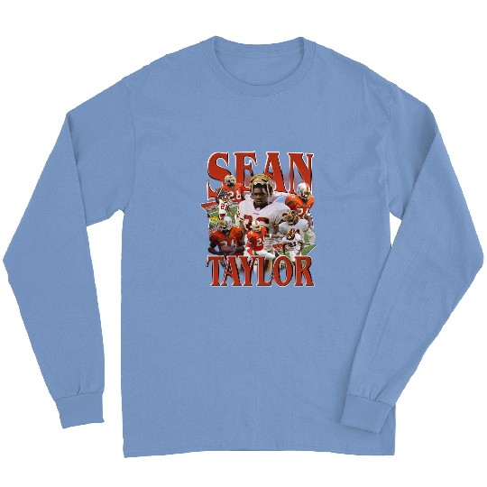 Discover Vintage 90s Graphic Style Sean Taylor Long Sleeves, Sean Taylor American Football Gift