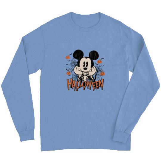 Vintage Mickey Halloween Long Sleeves, Disneyland Halloween Long Sleeves, Disneyworld Halloween Long Sleeves, Retro Magic Kingdom Long Sleeves, Disney Family Long Sleeves