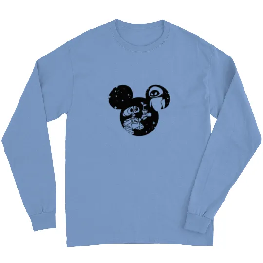 Cute Wall-E Long Sleeves, Disney Pixar Wall-E, Wall-E Space Race Visit Long Sleeves