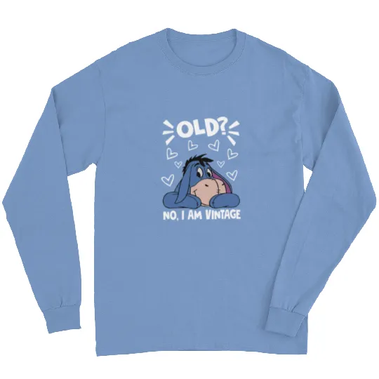 Eeyore Old No I Am Vintage , Eeyore Long Sleeves,  Winnie The Pooh Eeyore, Disney Eeyore