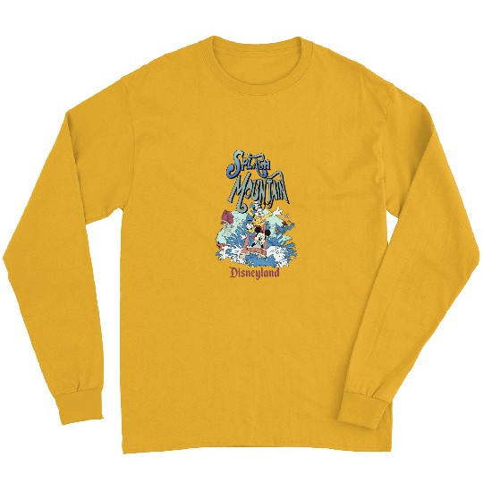Retro Splash Mountain Long Sleeves, Mickey and Friends Long Sleeves, Disneyland Water Ride Long Sleeves