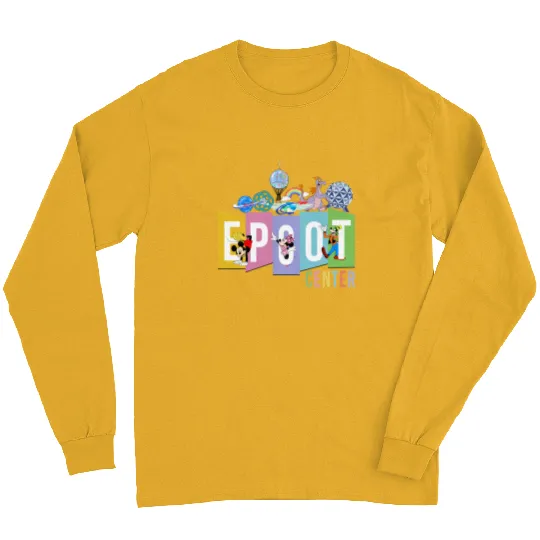 Disney Epcot Long Sleeves, Epcot Center Long Sleeves, Disney Epcot Vintage Long Sleeves