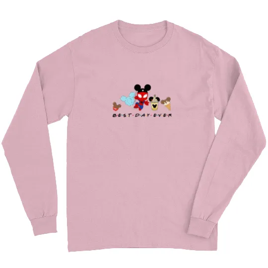 Spiderman Best Day Ever Long Sleeves, Baby Spiderman, Disney Snacks Long Sleeves