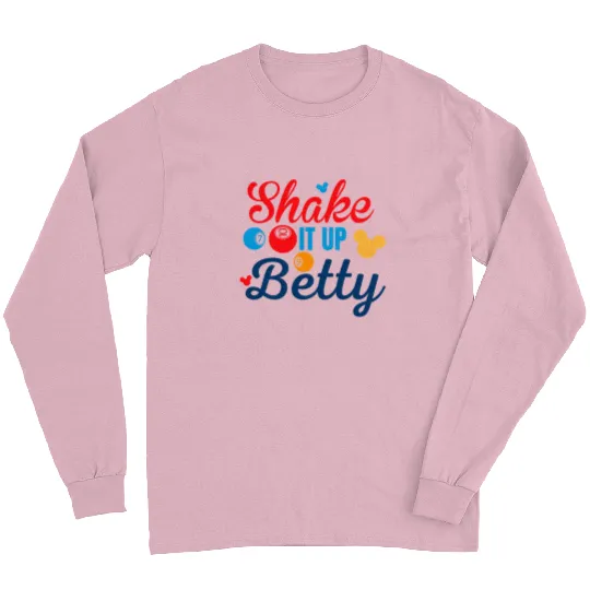 Shake it up Betty! Disney Cruise Line Bingo Long Sleeves | Disney Cruise Long Sleeves | Disney Bingo Long Sleeves