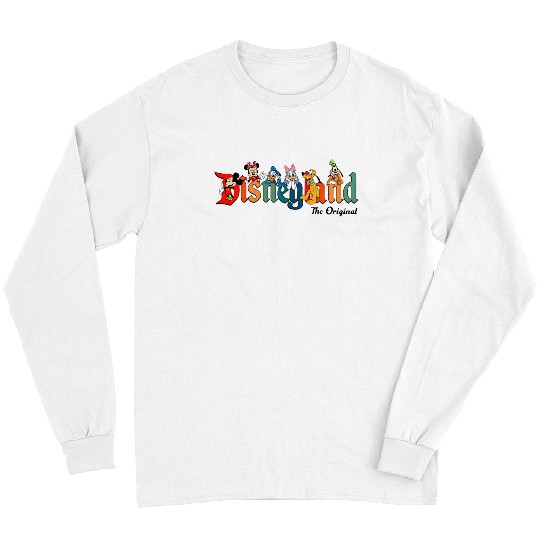 Disneyland The Original Long Sleeves, Mickey And Friends Long Sleeves