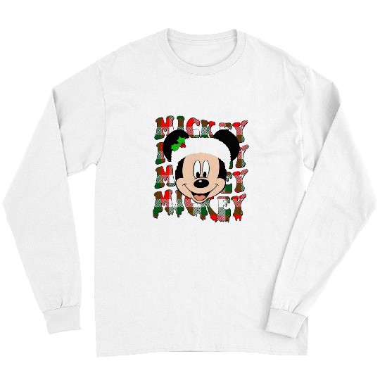 Discover Disney Mickey Christmas - Disney Christmas - Mickey dan Minnie Long Sleeves