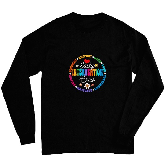 Intervention Teacher Team Early Intervention Crew 1 Long Sleeves