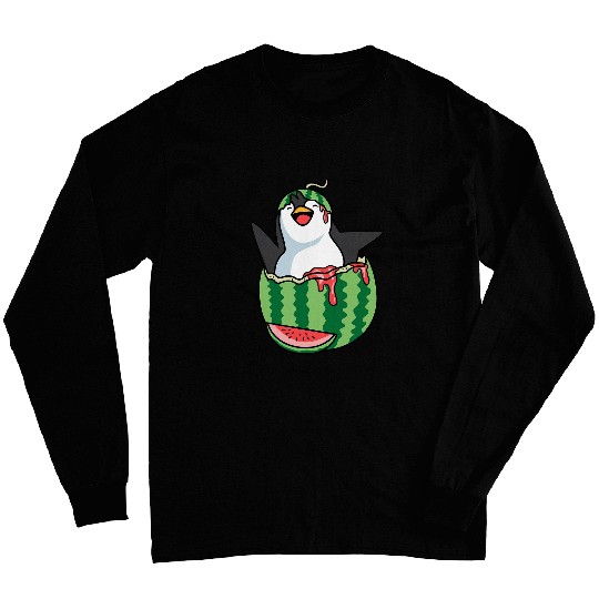 Penguin Pet Melon Penguin Fruit Vendor Long Sleeves