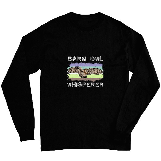 Owl Pet Barn owl flying breeding birding naturalist ornithology 6 Long Sleeves