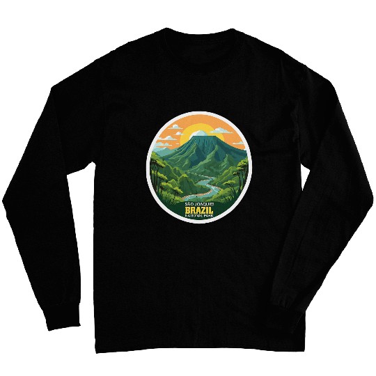 Sao Joaquim National Park Brazil Landscapes Hiking Mountains Long Sleeves