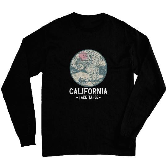 Lake Tahoe californias Nature Hiking Mountains Outdoors Long Sleeves