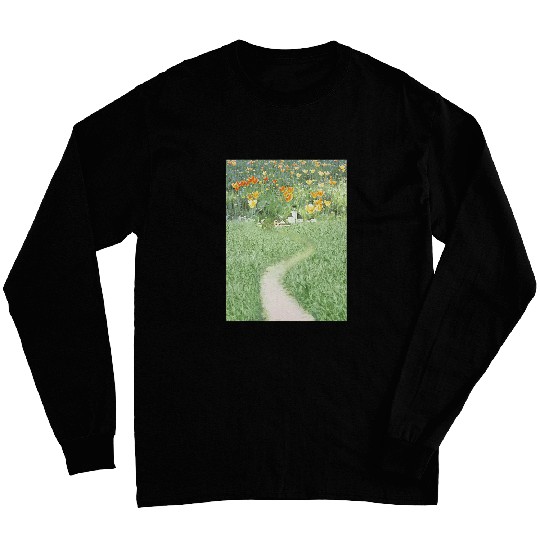 Small castle in tulip garden B Long Sleeves