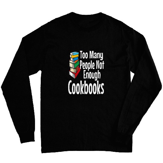 Cookbook Baking Cooking Lover Funny Saying Introvert Chef Long Sleeves