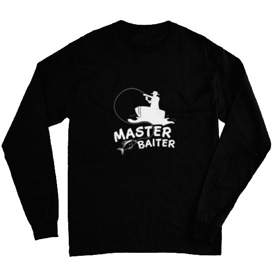 Master Baiter Fishing Hook Funny Fisherman T Ee Long Sleeves