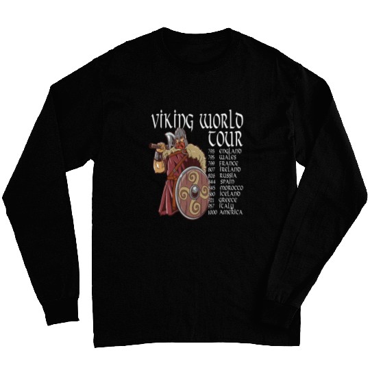 Viking Tour Vikings Valhalla Odin for a Men and Women 3 Long Sleeves